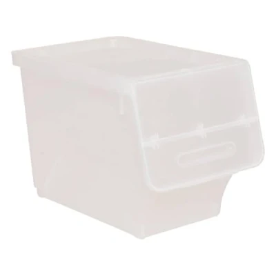 Imagen de 5five caja de plástico transparente con apertura frontal 24l