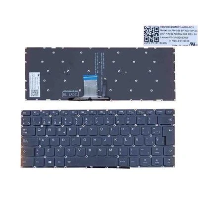 Imagen de PORTATIL MOVIL Teclado RETROILUMINADO Compatible con Lenovo IDEAPAD 310S 14 14ISK 510S 14IKB 710S