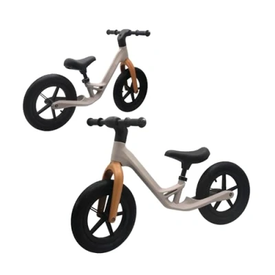 Imagen de BUDDY BABY Superbike Xpress Bicicleta sin Pedales, Ligera y con Asiento Ajustable, 2 Ruedas, Bicicletas niños a Partir 3 años hasta 35 Kg Cuadro Bajo (Beige)