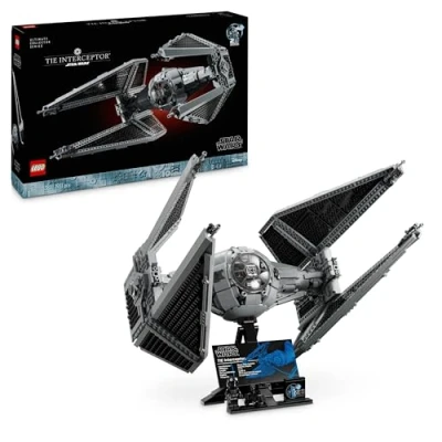Imagen de LEGO Star Wars Interceptor Tie Maqueta para Adultos de Construcción Ultimate Collector Series, Caza Estelar Exponer y Coleccionar, Regalo Hombres Mujeres Fans UCS 75382