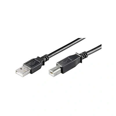 Imagen de Goobay 96185 Cable USB (1 m, A, B, 2.0, Macho/Macho, Negro)