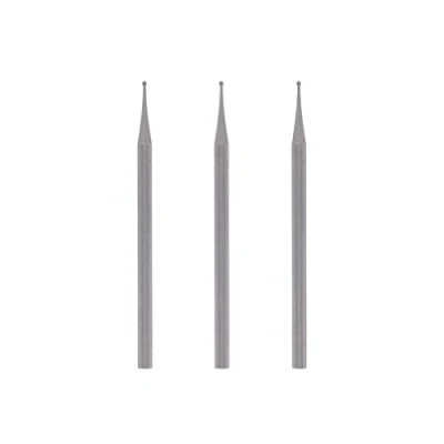 Imagen de Dremel 105 Paquete múltiple de brocas grabado 3 en forma bola con un diámetro trabajo 0,8 mm