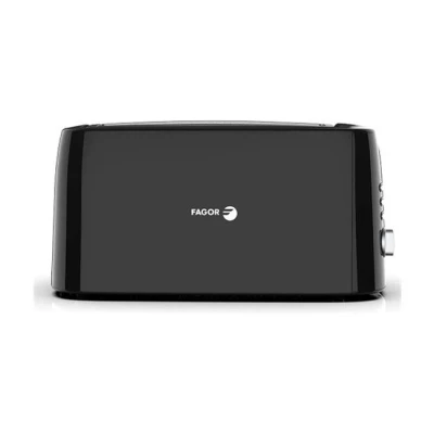 Imagen de FAGOR Tostador LONGTOAST Duo de doble ranura larga 1550W potencia y exterior completo negro birllante. 6 niveles tostado. 3 funciones integradas.