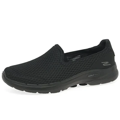 Imagen de Skechers Go Walk 6 Big Splash, Slip on Mujer, Negro, 38 EU