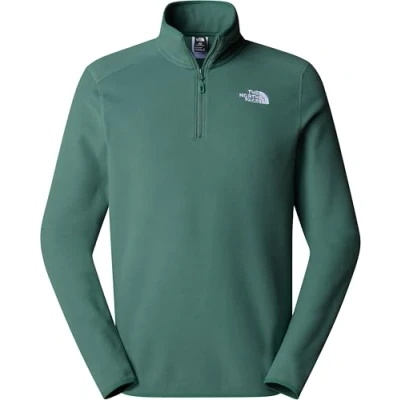 Imagen de The North Face Glacier 1/4 ZIP Forro polar, Hombre, Talla: XS, Duck green