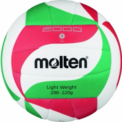 Imagen de Molten Bola, Volleyball V5M2000 L, Weiãÿ/Grã¼n/Rot, 5, Verde/Rojo/Blanco, 5 UK