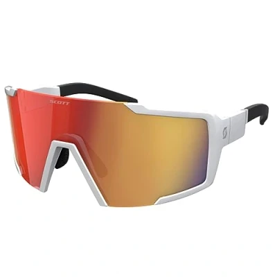 Imagen de SCOTT Unisex Sonnenbrille Shield Compact, Weiß Matt Rot Chrom, 289235