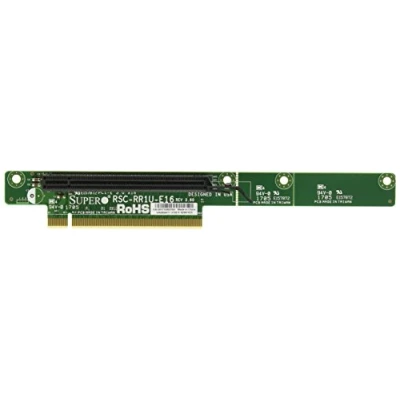 Imagen de SUPERMICRO RSC RR1U E16 Tarjeta y Adaptador de Interfaz Accesorio (PCIe, RoHS, Alámbrico, 1U)
