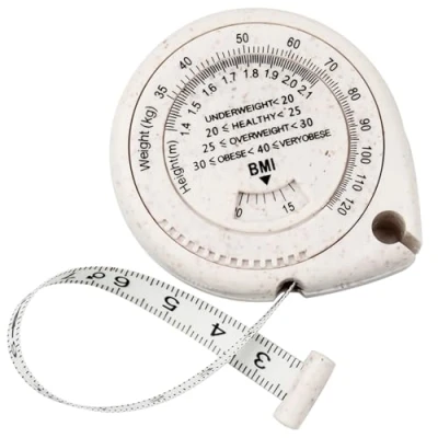 Imagen de 1pcs Cinta Metrica Corporal,Cinta Métrica Medidas Corporales Bmi,Cintas Métricas para Medir el Cuerpo,Mide la Circunferencia,para Hombres y Mujeres