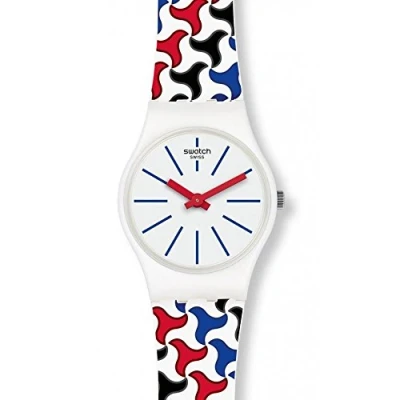 Imagen de Swatch Reloj Analogico para Mujer de Cuarzo con Correa en Silicona LW156