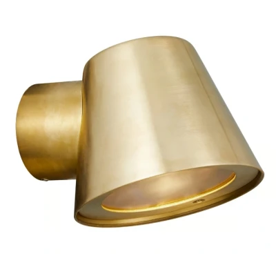 Imagen de Nordlux Aplique de exterior Aleria, 1 x GU10, latón, resistente al agua salada