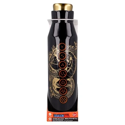 Imagen de Botella reutilizable térmica de acero inoxidable 580 ml Dragon Ball