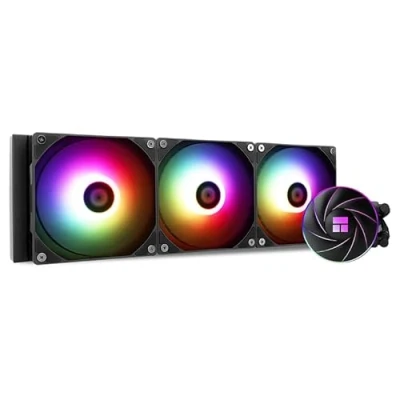 Imagen de Thermalright Aqua Elite 360 ARGB Refrigerador de CPU líquido, unidades refrigeración AIO, 3 ventiladores PWM 120 mm, rodamientos S FDB, para AMD/AM4/AM5, INTEL