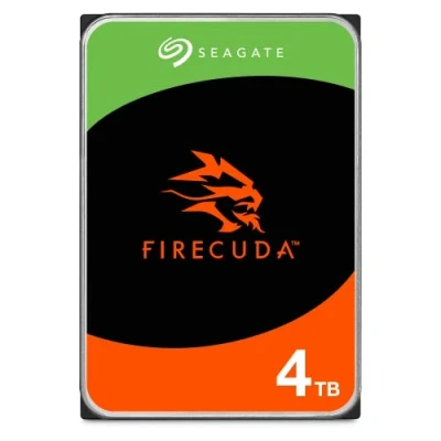 Imagen de Seagate Technology FireCuda HDD de 4 TB, Disco Duro Interno 3,5 pulgadas, CRM, SATA a 6 GB/s, 7200 rpm, 256 MB caché, 300 3 años Rescue Services (ST4000DXZ05)