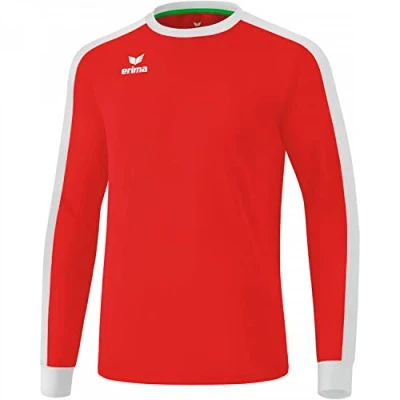 Imagen de Erima Maglietta Unisex per bambini Retro Star, Bambini, T shirt, 3142101, rosso/bianco, 140