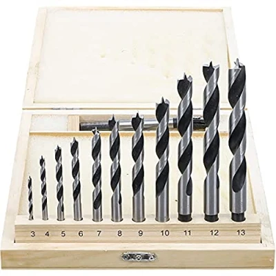 Imagen de BGS 50403 Juego de brocas/brocas centradoras para madera 14 piezas