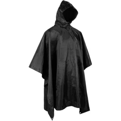 Imagen de Mil Tec Básico Poncho, Negro, Talla única Unisex Adulto