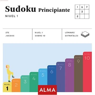 Imagen de Sudoku principiante. Nivel 1: 25 (Cuadrados de diversión)