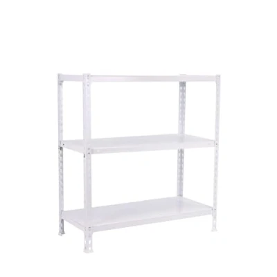 Imagen de SimonRack Estanterias Almacenaje, 90x100x30 cm, (Al x An Lr), Estanteria Metalica, 3 Baldas, 70 kg de Punto Flexión, Acero Galvanizado, Blanco Ecoclick