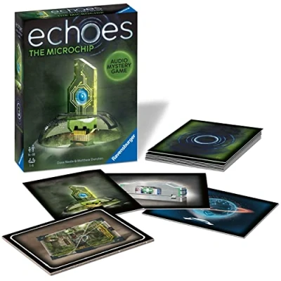 Imagen de Ravensburger Echoes The Microchip Juego de Fiesta Misterio Asesinato Audio inmersivo para Adultos a Partir 14 años