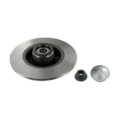 Imagen de SKF VKBD 1015 Disco de freno 240 8 4 macizo con cojinete rueda incorporado, anillo sensor magnético incorporado RENAULT: MEGANE 2, CLIO 3