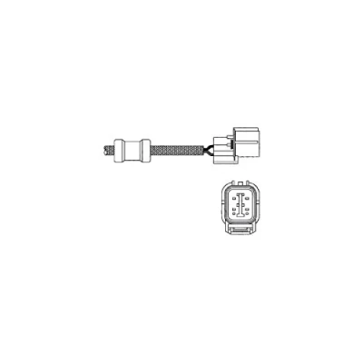 Imagen de DELPHI ES20053 12B1 Sonda lambda plana, térmico HONDA: CIVIC 6 Fastback, Hatchback, CRX 3, RENAULT: CLIO 2