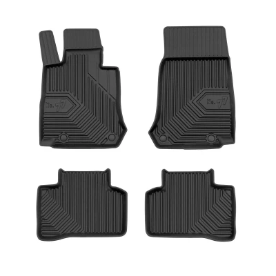 Imagen de FROGUM No. 77 77407770 Juego de alfombrillas suelo Caucho delante y detrás 4 negro Adaptado MERCEDES BENZ: GLC SUV