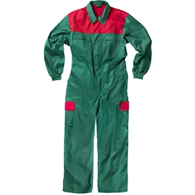 Imagen de Work Team Buzo. Canesú Combinado, Cremalleras de Nylon, Dos Bolsos en Perneras con tapetas Combinados. Hombre Verde+Rojo 62