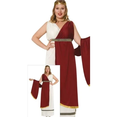 Imagen de FIESTAS GUIRCA Disfraz de Diosa Romana Mujer Toga Griega Griego para Talla XL 44 46