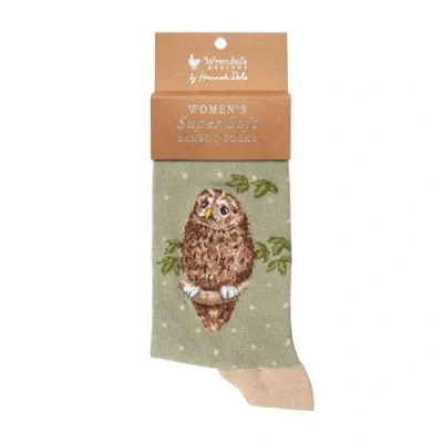 Imagen de Wrendale Designs Calcetines de búho Treetops, multicolor, 4 7