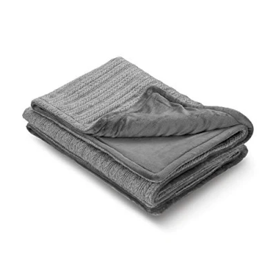 Imagen de medisana HB 680 manta calentadora de peluche, peluche en patrón punto con apagado automático, lavable, 3 ajustes temperatura 160 x 120 cm, aspecto reversible 2 colores