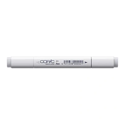Imagen de COPIC Classic C 1, Gris frío n.º Rotulador doble con punta mediana y fina