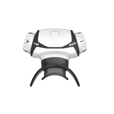 Imagen de Snorflex Airofit 2.0 Sistema de entrenamiento respiratorio con aplicación para fortalecer los músculos respiratorios, solo 5 10 minutos diario Bluetooth (blanco)