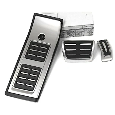 Imagen de Audi 80b064205 a Acero Inoxidable DSG almohadillas de pedal reposapiés Interieur Transmisión automática