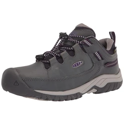 Imagen de KEEN Targhee Low Waterproof, Botas para Senderismo, Magnet/Tillandsia Purple, 34 EU