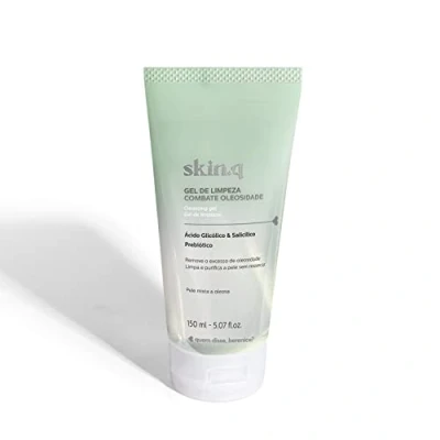 Imagen de O Boticário Quem Disse, Berenice? skin.q Gel Limpiador Facial Para Piel Grasa con Ácido Glicólico y Salicílico Sensación de Fresca 150ml