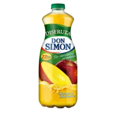Imagen de Zumo de Mango Sin Azúcar Don Simón Pet 1,5 Lt 6 Und