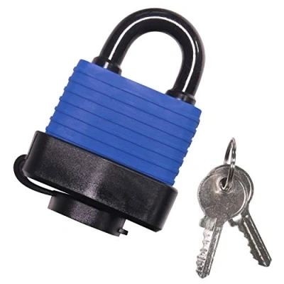 Imagen de HMF 3505 02 Candado resistente a la intemperie Exterior inoxidable 8 x 5 3 cm