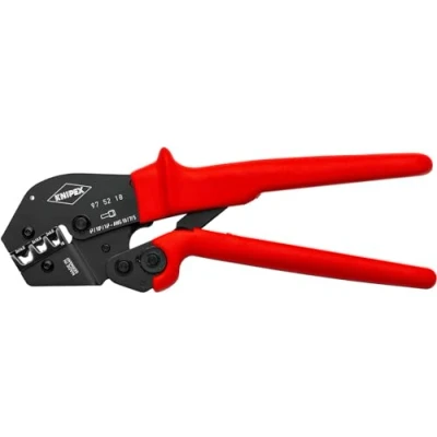 Imagen de Knipex Alicate para crimpar terminales también trabajar a dos manos bruñido, recubiertos de plástico antideslizante 250 mm 97 52 18
