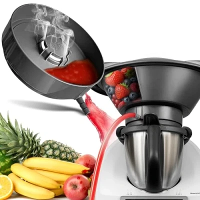 Imagen de MixFino Accesorios Thermomix TM6 TM5, TM31, TM Friend Exprimidor de Vapor para Robot Cocina Extractor Zumo sin Exprimir