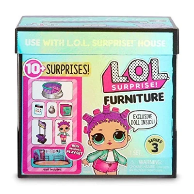 Imagen de Giochi Preziosi L.O.L Surprise Furniture packs y 1 muñeca Serie 3