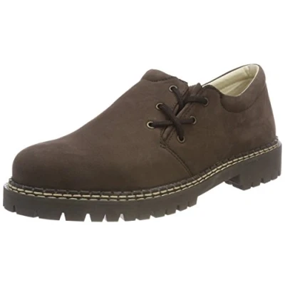 Imagen de Richter Kinderschuhe Haferl, Zapatos de Cordones Derby Niños, Marrón Espresso 9200, 27 EU