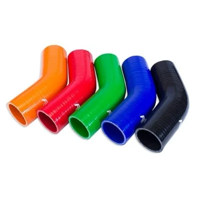 Imagen de codo silicona manguera radiador turbocompresor 45 intercooler