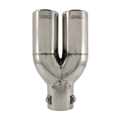 Imagen de Simoni Racing TRX/77 Cola de Escape 63mm redondo, en V Acero fino 220mm