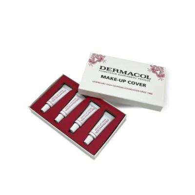 Imagen de Dermacol Base de Maquillaje Cobertura Total, Líquida Mate con SPF 30 Para Pieles Grasas, Acné y Bolsas Bajo los Ojos, Productos Larga Duración, 30g