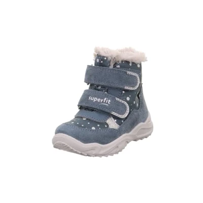 Imagen de Superfit Glacier Unisex Botas para la nieve niños, Talla: 25, Blau/hellgrau Zapatos