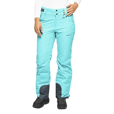 Imagen de ARCTIX Insulated Snow Pants Pantalones para Nieve, Mujer, Bluebird, 1X (16W 18W) Regular