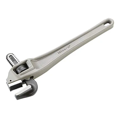 Imagen de Alyco 111415 Llave Grifa de Aluminio para Tubos, Gris, 350 mm