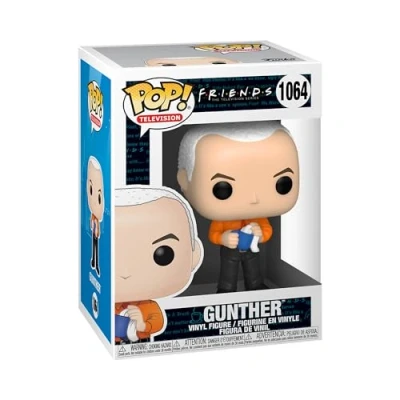 Imagen de Funko Pop! TV: Friends Gunther In Vest 1/6 de Probabilidades Obtener la RARA Variante Chase Figura Vinilo Coleccionable Idea Regalo Mercancia Oficial TV Fans