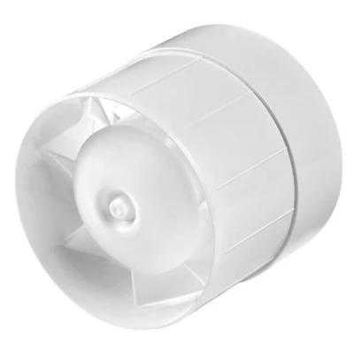 Imagen de ventilador extractor de conductos con temporizador 125 mm / 5&quot; flujo aire baño cocina redondo en línea WKA125T